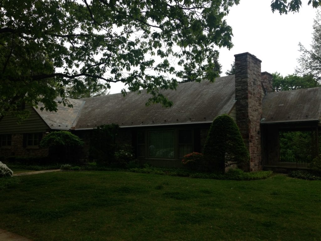Slate roof cleaning willow street pa