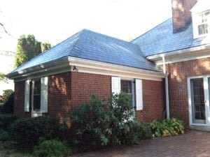 Lancaster PA dirty slate roof cleaning