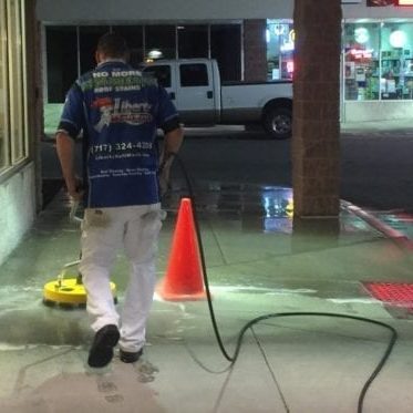 Commercial Concrete Cleaning