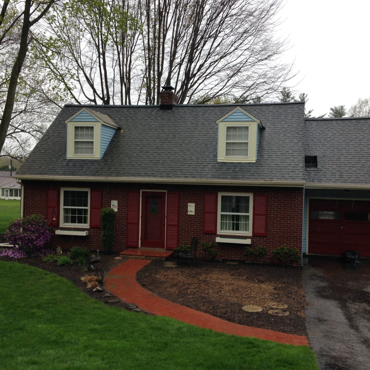 After Slate Roof Cleaning in Pennsylvania